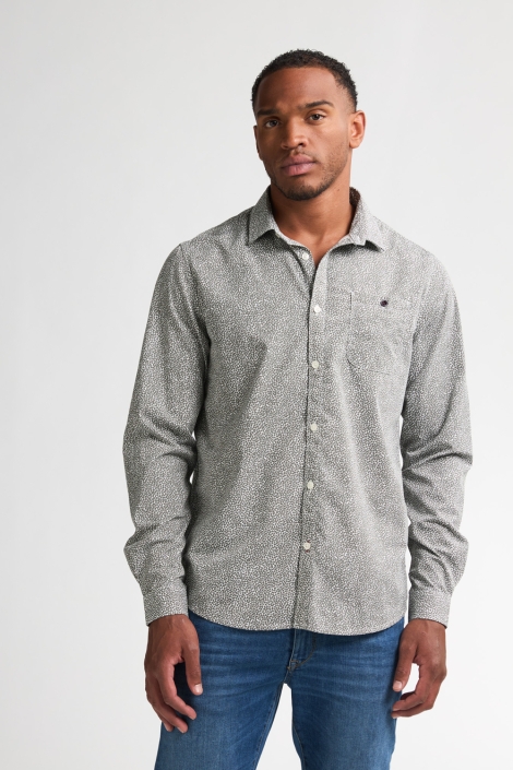 Petrol Industries men shirt long sleeve aop